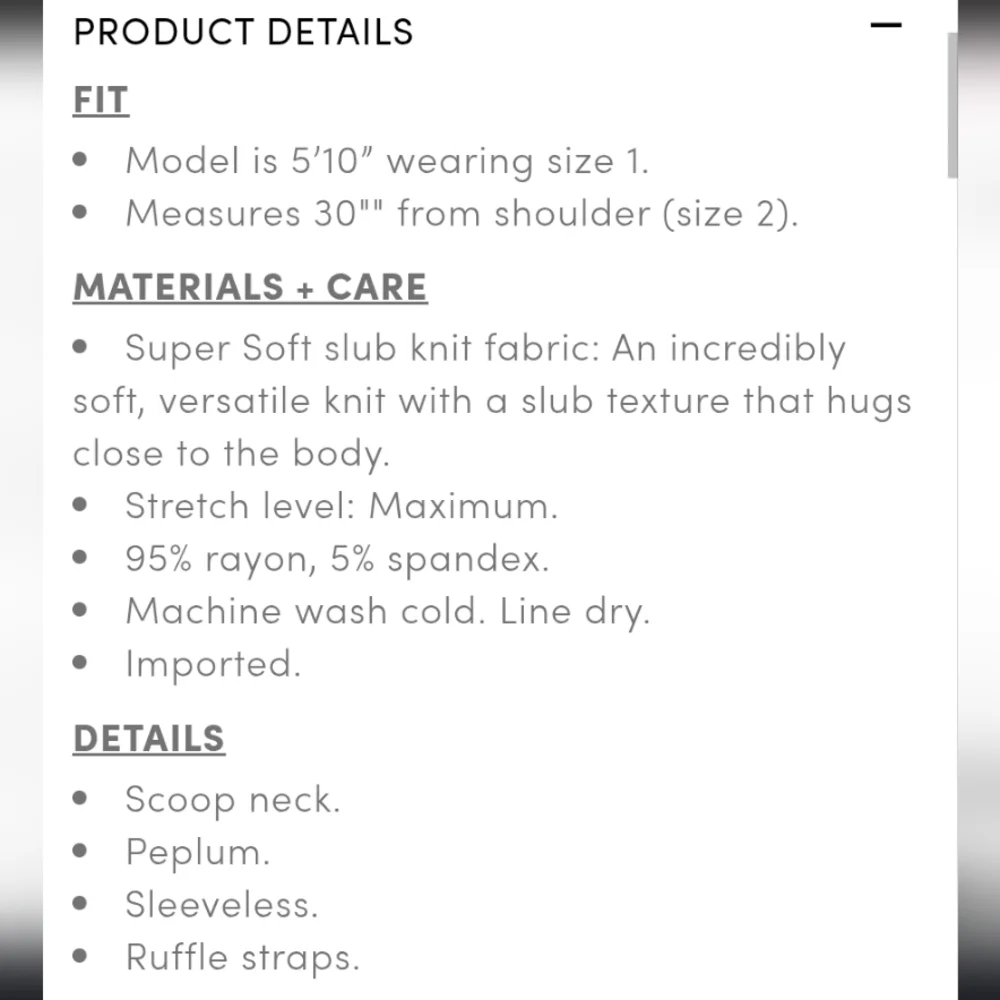 Torrid Blue Ruffled Sleeveless Tank Top - Picture 10 of 11